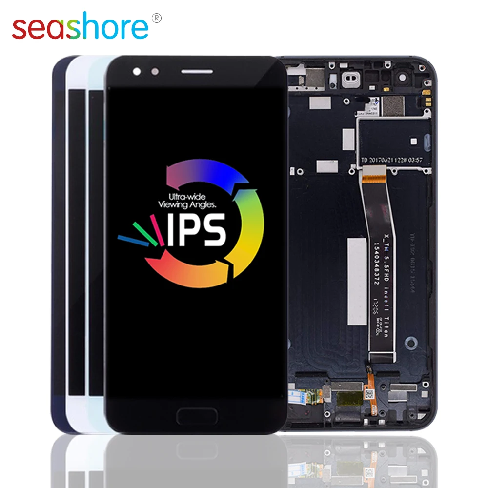 

5.5"For ASUS Zenfone 4 ZE554KL Z01KD LCD Touch Screen Digitizer Assembly For Asus ze554kl Display Frame Replacement Z01KS Z01KDA
