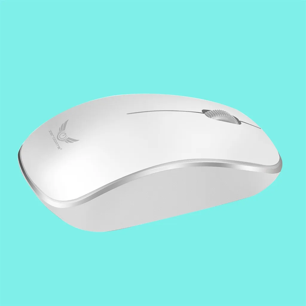 ZERODATE T16 Wireless Mouse USB Receiver Optical Sensor For PC Laptop Tablets