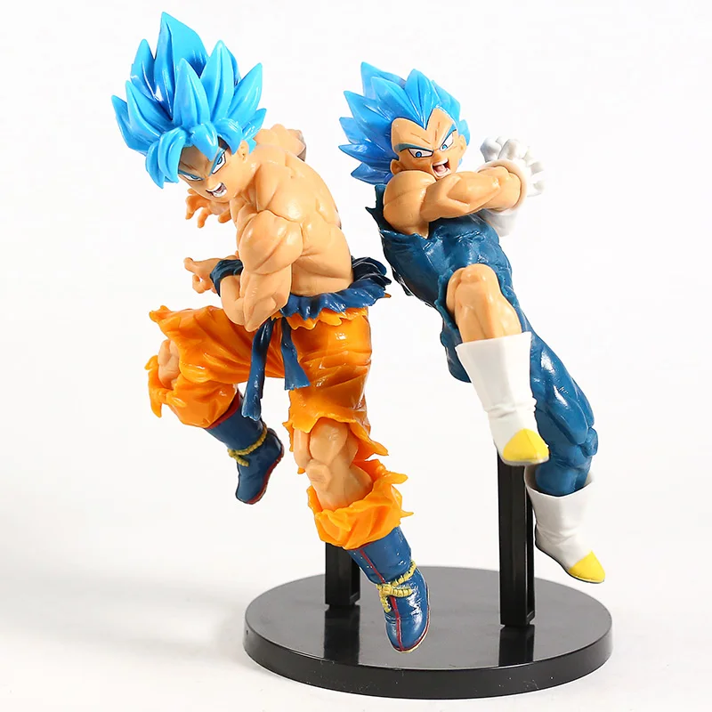 Dragon Ball супер фильм броли тег бойцов Гоку Вегета SSJ синие волосы ПВХ фигурка модель куклы игрушки