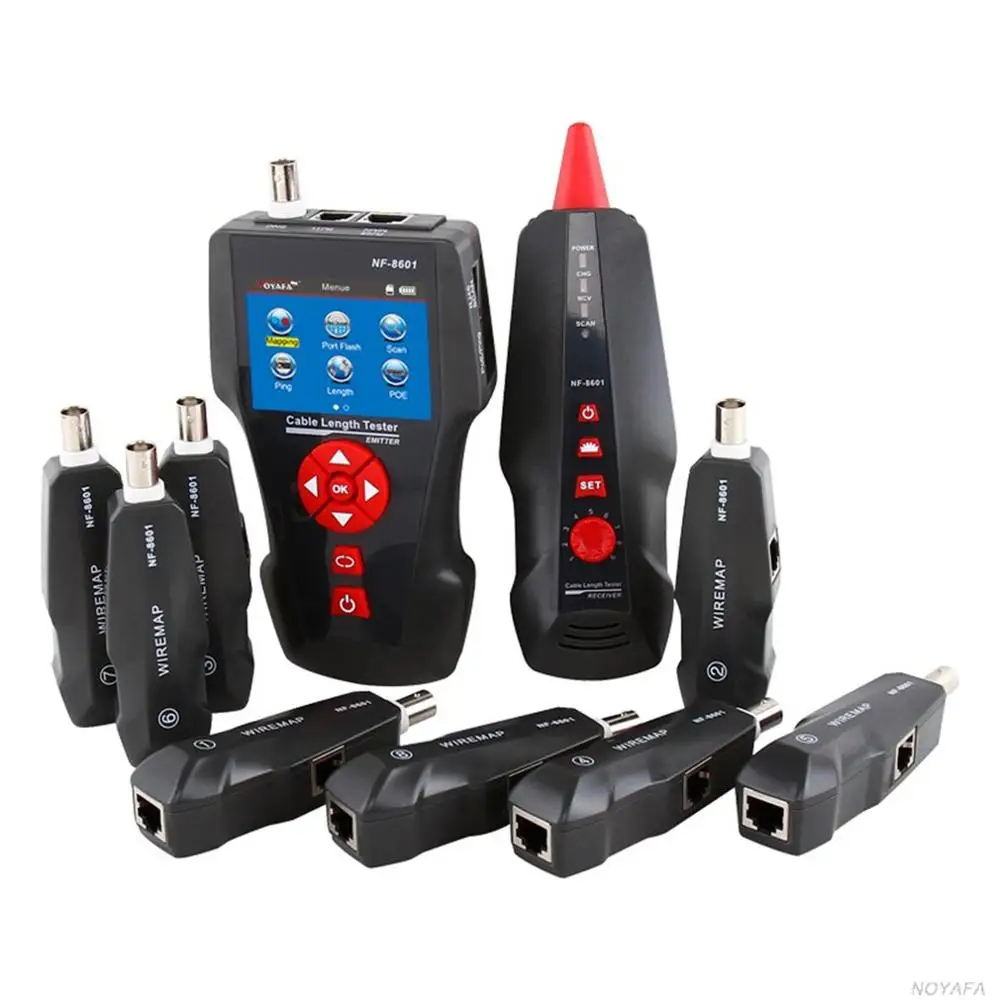 

NF-8601W Professional Full-featured cable tester / network tester PING test POE test and crosstalk test