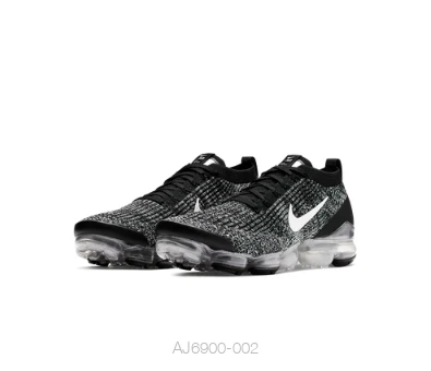 AJ6900-002 Мужские кроссовки для бега с воздушной подушкой от Nike AIR VAPORMAX FLYKNIT# AJ6900 - Цвет: AJ6900-002
