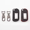 Praise Styles Genuine Leather Key Case  for Starline Folding A93 A63 A39 A93 Folding Car Flip Remote Fob Cover ► Photo 3/5