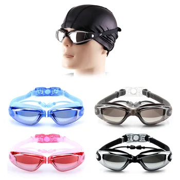 

Swimming Goggles Anti-Fog UV Protection Crystal Clear Vision with Protective Case Fit For Adults Men Women Kids SMN88