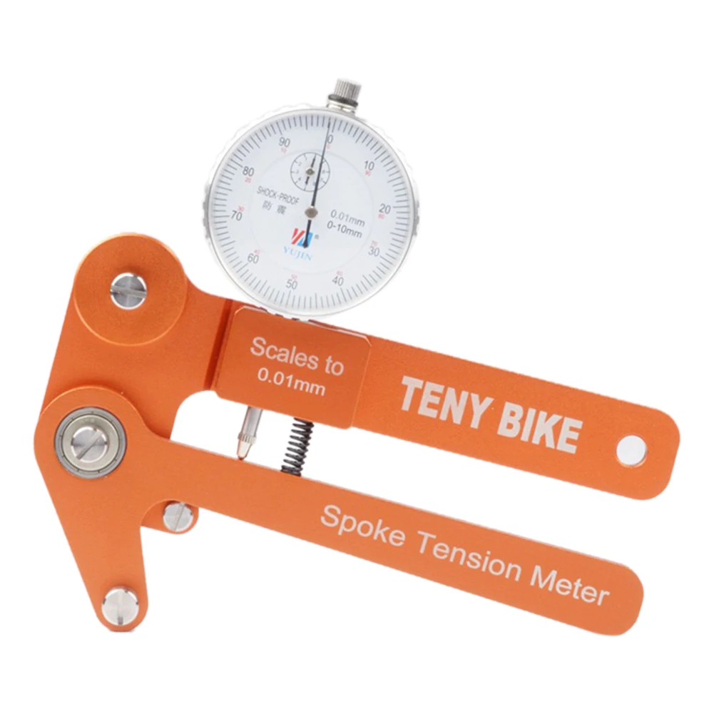 

Repair Tool Analog High Strength Spare Aluminum Alloy Home Easy Read Durable Bicycle Spoke Tension Gauge Wheel Ring Correction