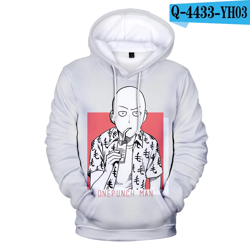 Новый человек Аниме One Punch сезон 2 3D толстовки кофты для мужчин и женщин