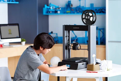 3D принтер Makeblock mCreate лазерная гравировка 2 в 1 автоматическое выравнивание цветной