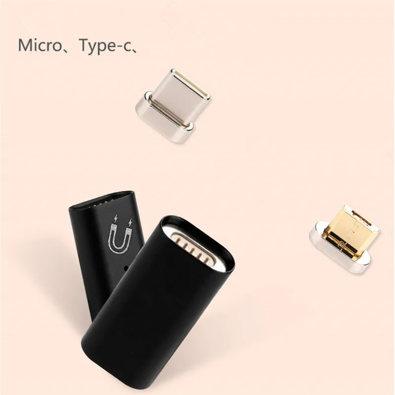 Магнитный адаптер USB Type C для Samsung S8 plus Note8 C9pro C7pro S9 C5pro A3 A5 A7 2017 LG G6 G5 V20 Nexus