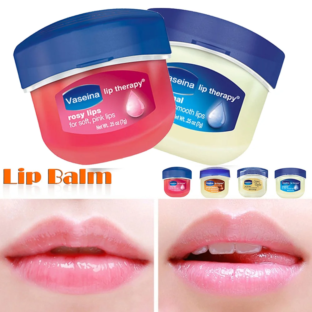 

7G Vaseina Lip Balm Vaseline Colorless Anti-Cracking Moisturizing Multi-Flavor Optional Suitable Unisex Lip Care Baby Lips