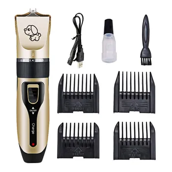 

Professional Pet Dog Hair Trimmer Animal Grooming With Electric Nail Clippers Cat Cutter Machine Shaver Scissor Clipper 110-220v