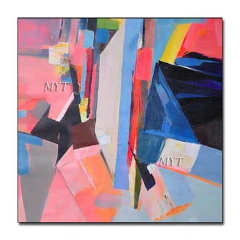 

Hand painted Modern Abstract Oil Painting on Canvas handmade Abstract Colorfull Oil Paintings for Living Room Decoration