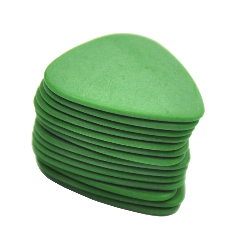 Lots of 100pcs Green Ultra Heavy 1.5mm Gauge Delrin Guitar Bass Picks Plectrums