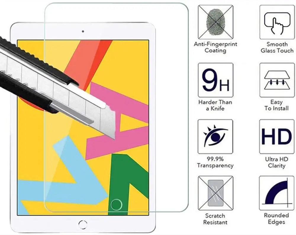 

For Apple iPad Mini 1/Mini 2/Mini 3 7.9 inch - 9H Premium Tablet Tempered Glass Screen Protector Film Protector Guard Cover