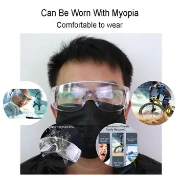 

Anti Drool-proof Goggles Protective Glasses Unisex High Definition Fog Blocking Anti-dust Anti-droplets Beekeeping Eyewear Glass
