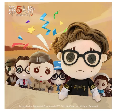 

Game Identity V Original Coordinator Doctor Plush Doll Clothes Set Change Suit Dress Up Anime 2pcs Toys Clothes Cosplay Gifts
