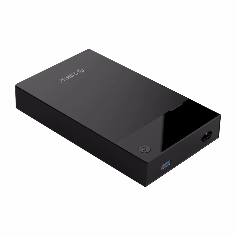 ORICO 3.5 Bulit-in Power HDD Case 12V Portable SATA to USB3.0 Hard Drive Enclosure Support 16TB 3.5'' HDD SSD UASP For PC TV PS4
