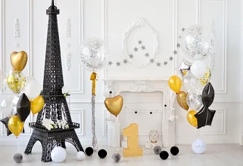 

Celebration First birthday photo backgrounds vinyl Fotografia Photographic backdrops for kids Photo Studio accessories LV-2553