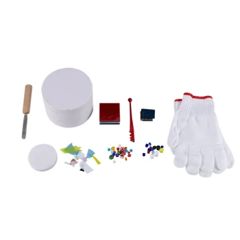 

Best Beginner's Microwave Kiln Kit Set Fuseworks for DIY Jewelry Glass Fusing Melting Softening