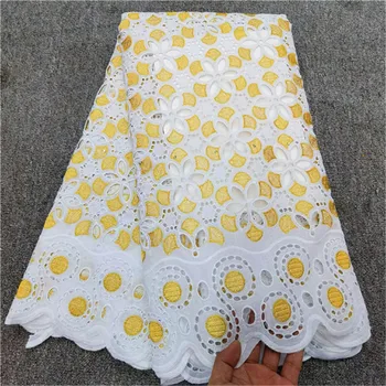 

african dry lace fabrics high quality cotton lace hot sale swiss voile lace in switzerland dubai fabric african fabrics 5yards