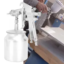 Краскораспылитель F-75S Краскораспылитель Gun1.5mm Аэрограф мебель Автомобильная Краска распылитель 750 мл кружка краска для аэрографа