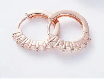 

UXN125 925silver Wedding Eardrop For Women Simulated Jewelry Engagement Eardrop Accessories