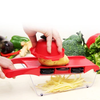 

Gadgets 2020 Multifunctional Vegetable Slicer Cutter Grater Shredder Kitchen Adjustable Heavy Duty Food Slicer Kitchen Aid Cocin