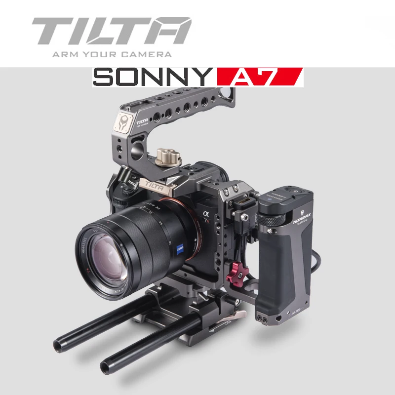 Tilta A7 A9 Rig Cage ES T17 A G ручка для фотофокуса Sony A7III A7R3 A7M3 A7S3 камеры SONY A7/A9 series|Аксессуары