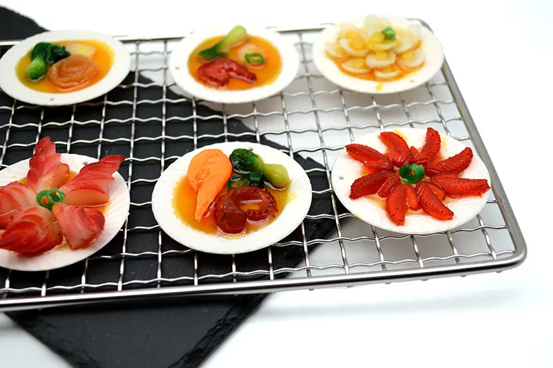 Горячая Рекламная ПВХ ложная кукольная посуда брелок игрушечная Конфета подвеска креативная имитация продуктов Модель магниты на холодильник