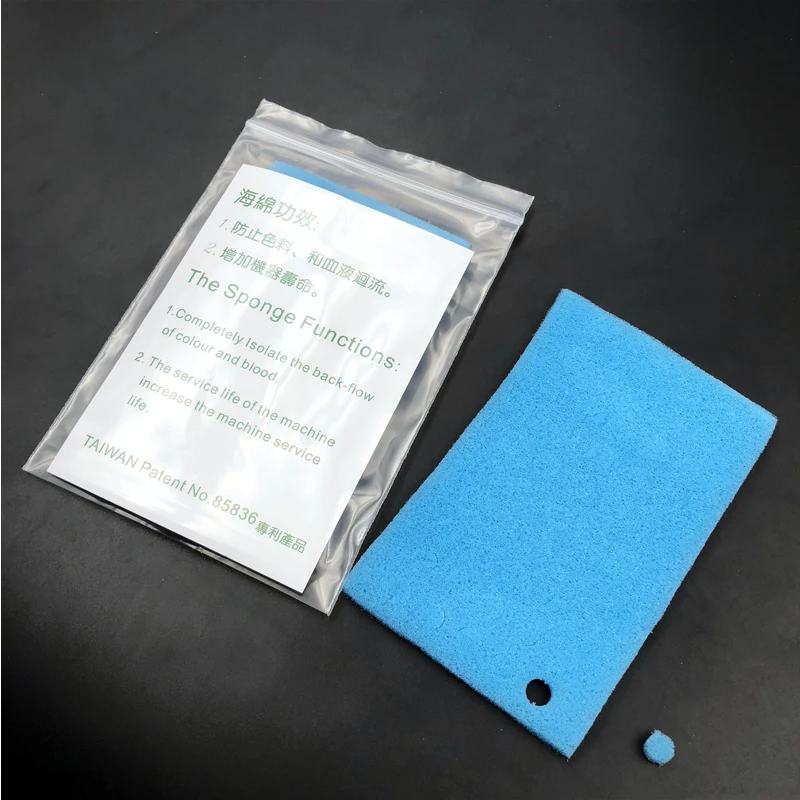 

20PCS Sponge Slice for Giant Sun G-8650 Tattoo Machine Sunshine Permanent Makeup Machine G-9410 G-9430 G-9740 Tattoo Accesories