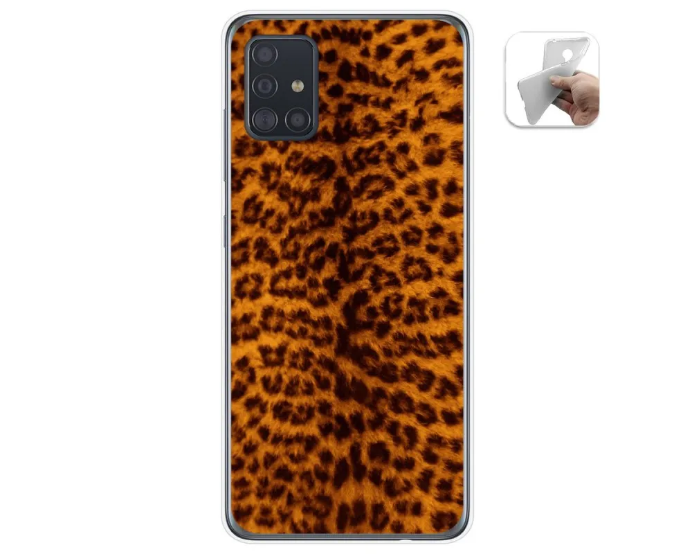 Tpu Gel case for Samsung Galaxy A51 5G Animal design 03 drawings | Мобильные телефоны и аксессуары