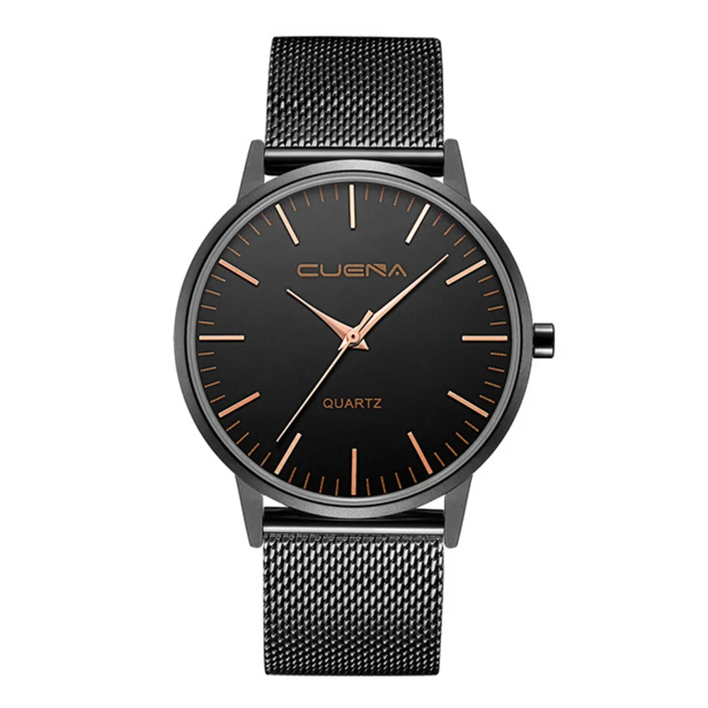

New Products Product Arrival Men Fashion Minimalist Doctrine Mesh Belt Quartz Watch Cool Students Watch Quartz Watch