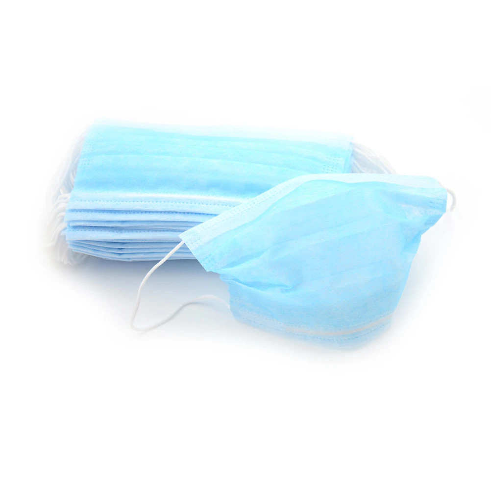 

200pcs Disposable Masks Dustproof Facial Protective Cover Masks Anti-Dust Surgical Earloop Masks N02072
