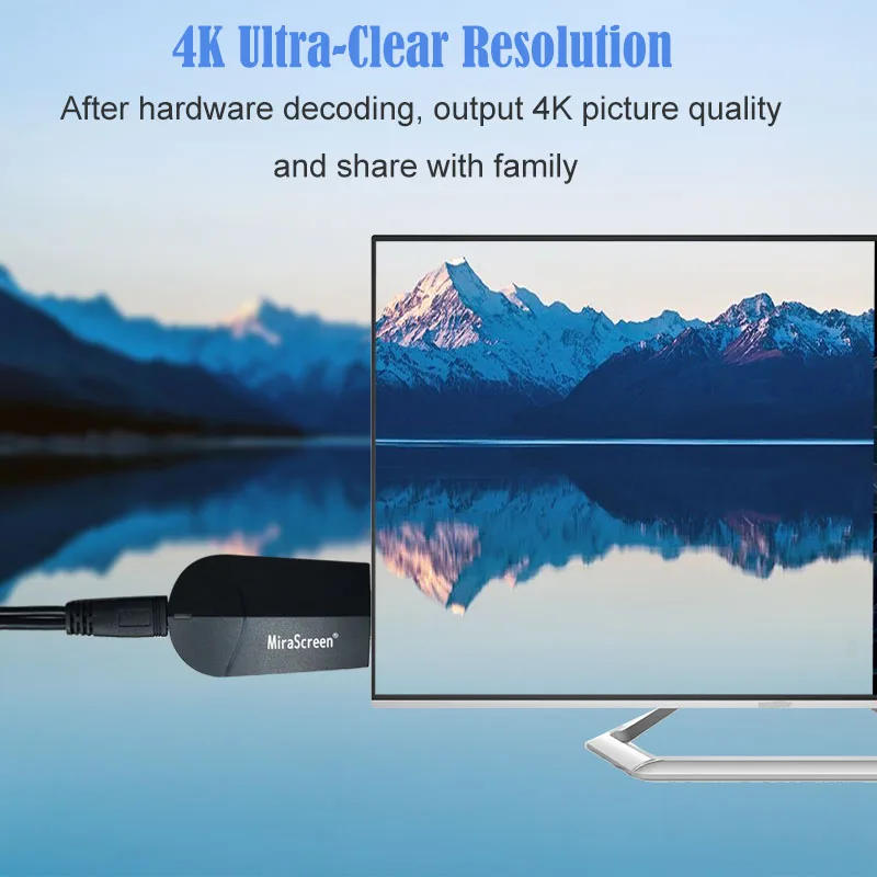 ТВ-палка 4k для anycast fire для airplay для netflix для android для google для chromecast для hdmi wifi для cromecast Беспроводная