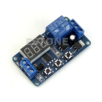 

LED Home Automation Delay Timer Control Switch Relay Module Digital display 12V