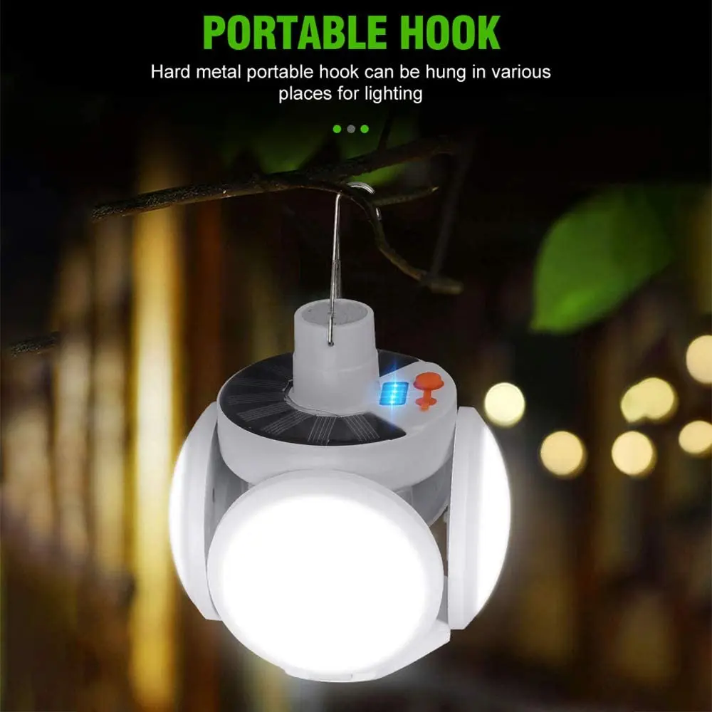 LED lámpara de camping lámpara carpa plegable pequeño y práctico para colgar Watsuhita 