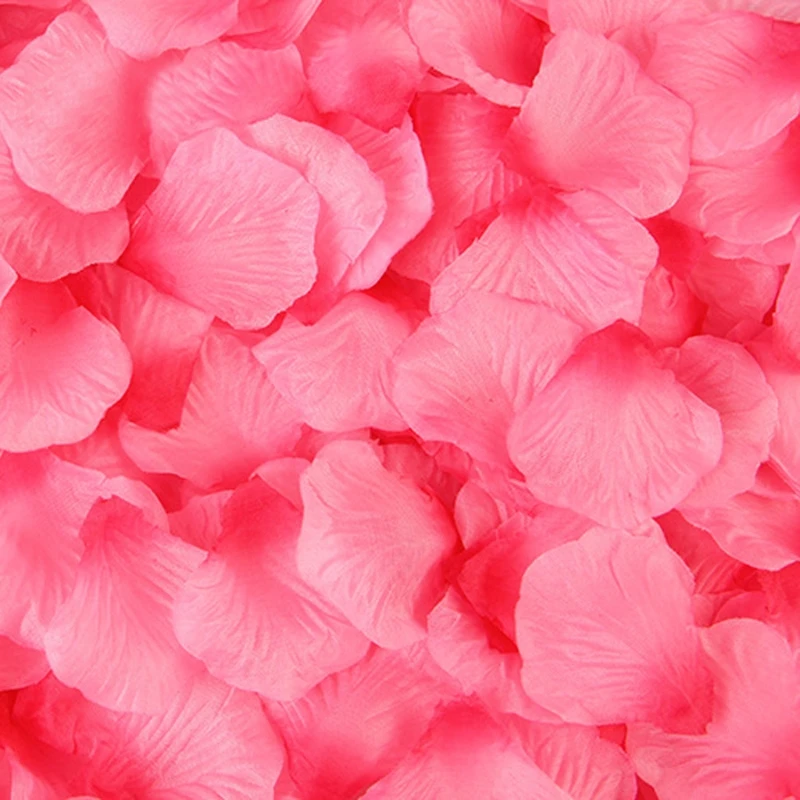 2000 шт Искусственные лепестки роз Свадебные Petalas красочные шелковые цветочные аксессуары