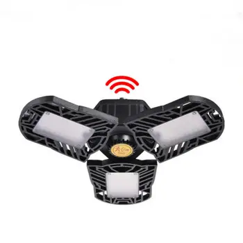 

High Intensity Deformable Lamp E27 LED Radar 60W 6000Lm SMD2835 AC85-265V Indoor Parking Industrial Warehouse Led Mining Lamp