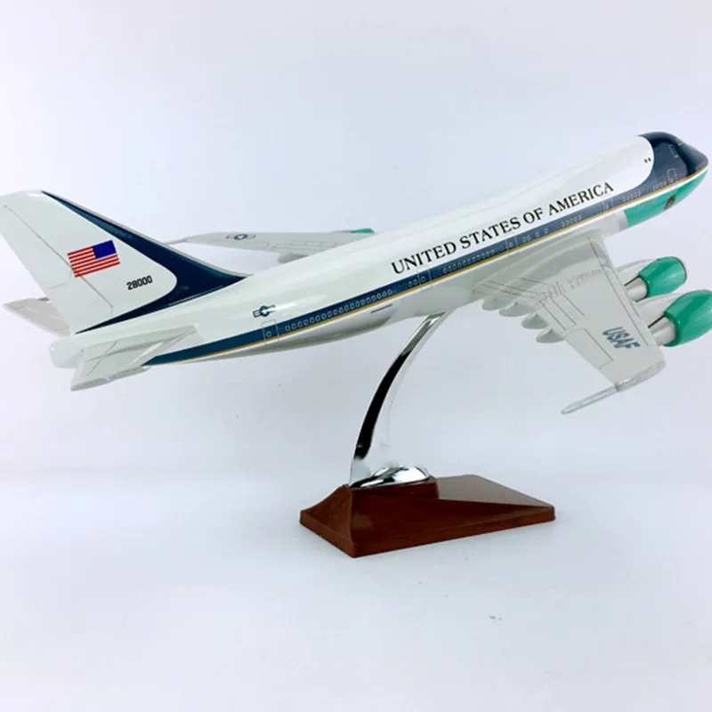 47 см авиация США один самолет 1:150 самолет Boeing B747-200 модель с базовым сплавом самолет коллекционный дисплей Игрушечная модель самолета