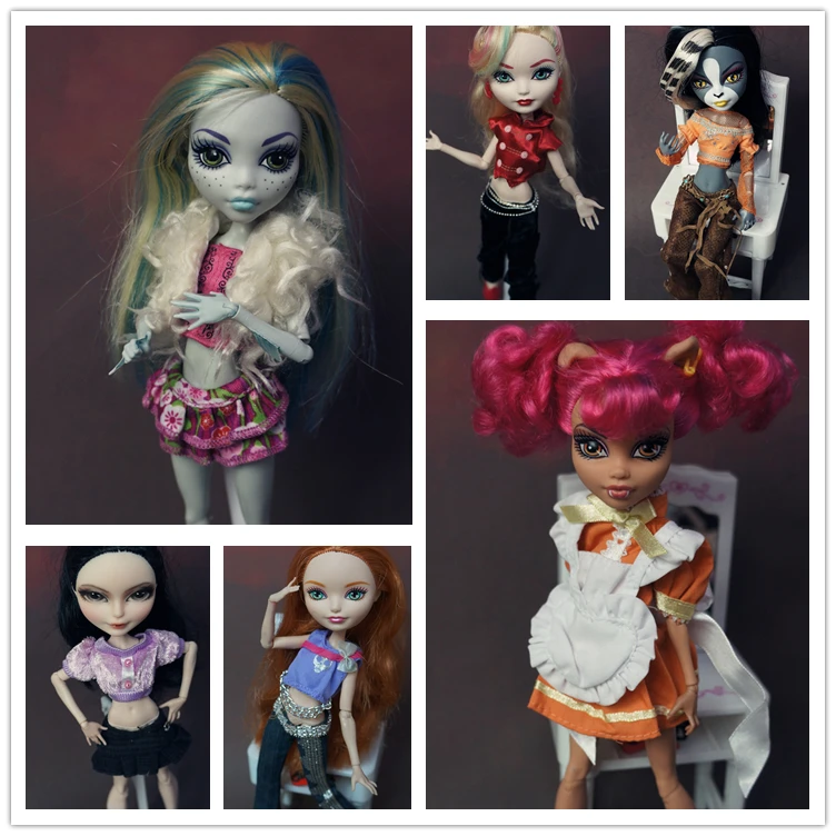 Модная одежда для школьников Monster High детская MONSTER Одежда кукол Wave3 | Игрушки и