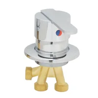 Split 2 Way Divide Waterfall Crane Baby Bathtub Faucet Tap Cold&Hot Water Control Valve Mixer For Brass Shower Bathroom 1