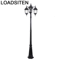 Lamba Lampadaire Tuinlamp квадратный стиль Sokak Lambasi Farola Lampione светодиодный светильник Uliczna Плаза уличный дорожный светильник