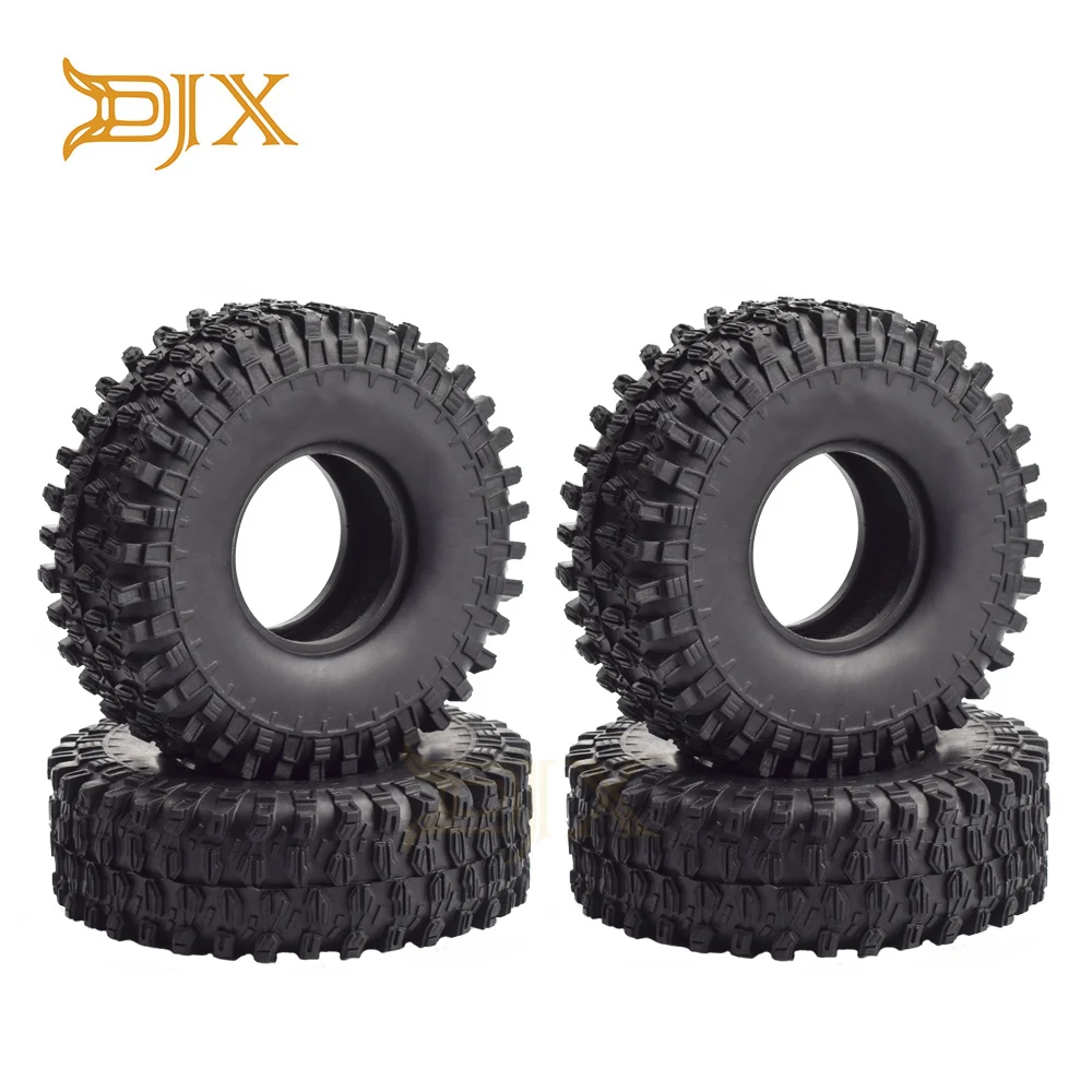 1/4pcs 120mm OD 2.2'' Rubber Tire Tyre w/ foam Insert fr 1/10 RC AXIAL SCX10 D90 