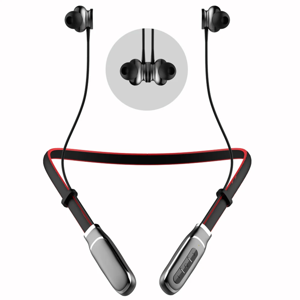Bluetooth 4 2 Headphone K3 Wireless Earphone Bluetooth Headset Sport Hanging Neck with Microphone for Android Iphone Xiaomi