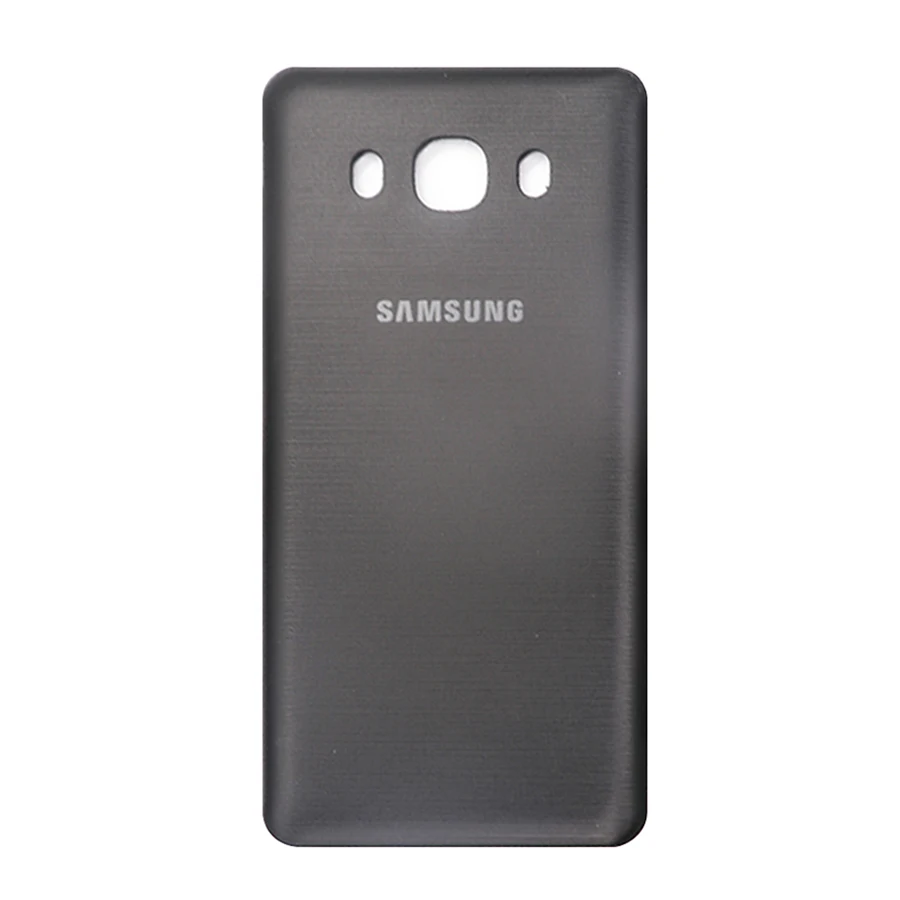Black J710 задний Чехол для samsung Galaxy J7 версия J710 J710F крышка батареи задняя крышка - Цвет: Black