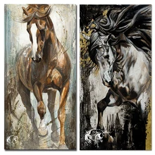 

tapb Abstract Horse Landscape DIY Painting By Numbers Adults Handpainted On Canvas Pictures By Numbers Home Wall Art Decor