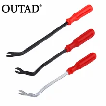OUTAD металл и пластмасса автомобиля двери авто крепеж плоскогубцы инструмент Устройство для снятия панелей обивка клип отделка тире Аудио Удаление Pry инструмент