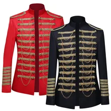 Мужские костюмы в европейском готическом стиле; униформа для выступлений; Caot casaco masculino inverno abrigo hombre; одежда для выступлений