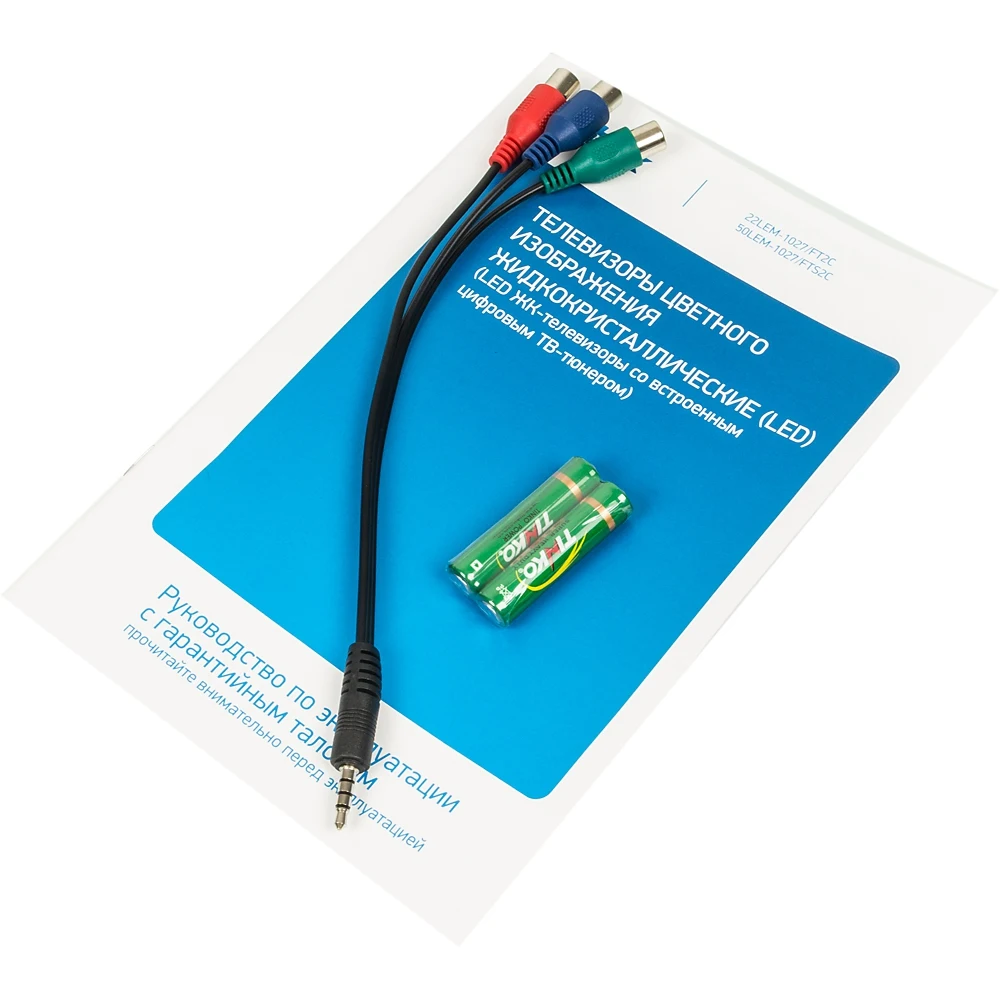 Телевизор LED BBK 22" 22LEM-1027/FT2C черный/FULL HD/50Hz/DVB-T/DVB-T2/DVB-C/USB(RUS
