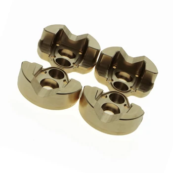 

2/4pcs Heavy Duty Brass Counterweight for 1/10 Axial SCX10 III AXI03007 Capra 1.9 UTB AXI232006 RC Crawler Upgrade Parts