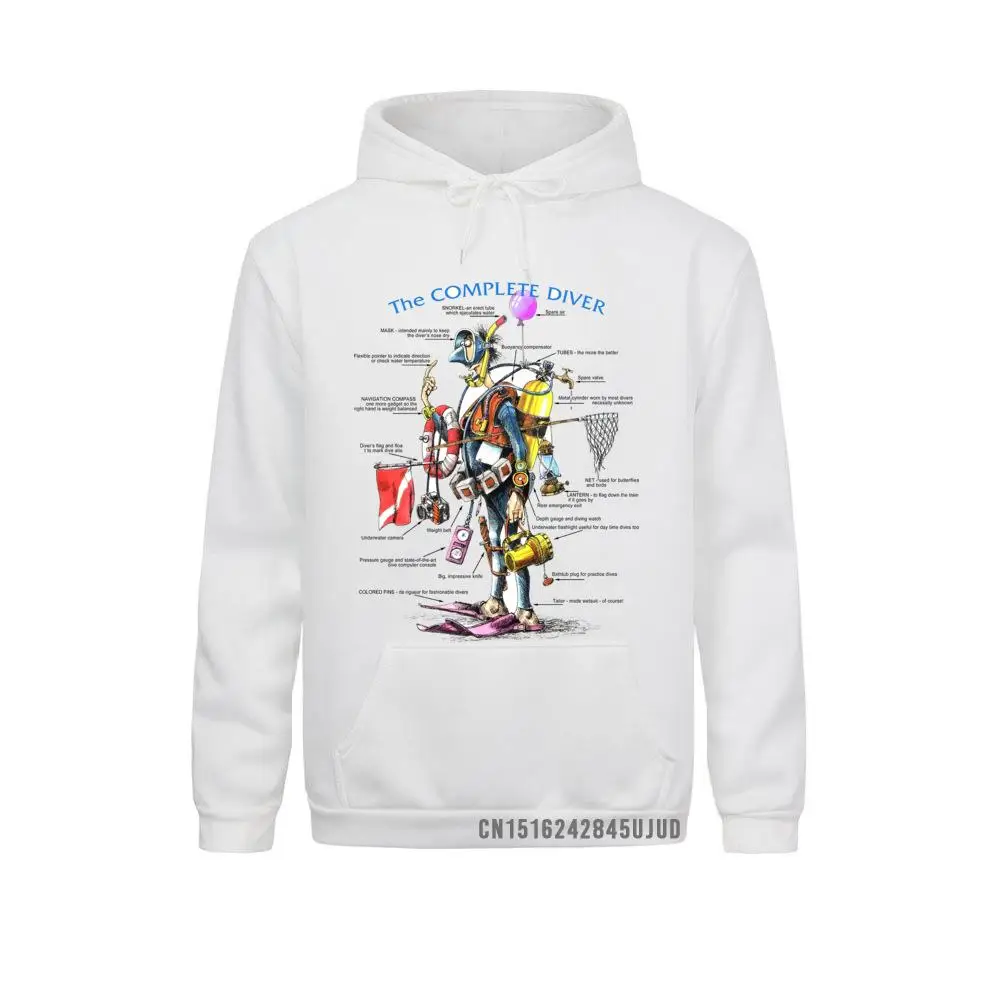 Design Originale Camicie Vintage Love Scuba Dive Felpa Uomo The Full Diver Hoodie Fashion Sportswear Boyfriend Gift Tee