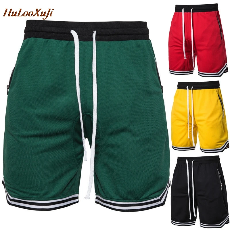 HuLooXuJi мужские летние шорты Повседневная летняя пляжная координатная сетка дышащии эластичные для талии шорты US Размер: M-3XL